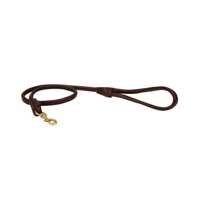 Weatherbeeta Rolled Leather Dog Lead Brown (One Size) Price Comparisons | Compare The Build