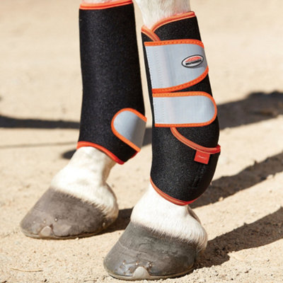 Bottes Protège-Glomes Hyimpact Pailletées Arc-en-Ciel - Cob / Poney - Équitation Cheval