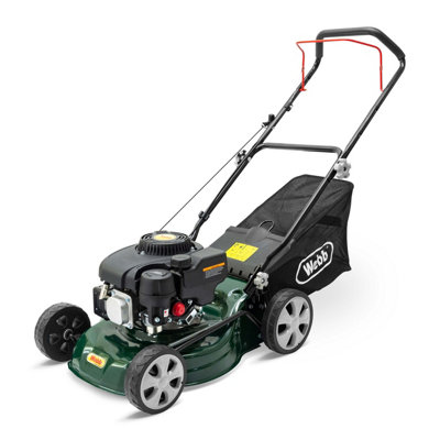 Webb hand push online mower