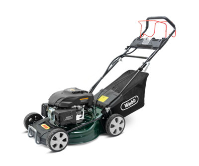 Webb classic petrol on sale rotary lawnmower