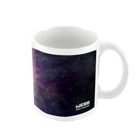 Webb Space Telescope Wavelength Nircam Mug Purple/White (One Size)