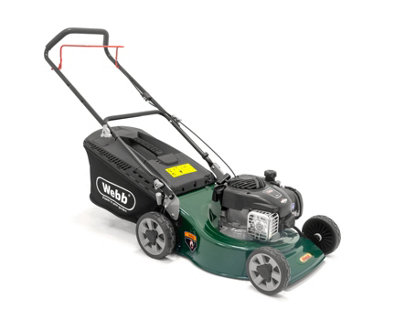 Webb 46cm contactless discount hand push lawn mower