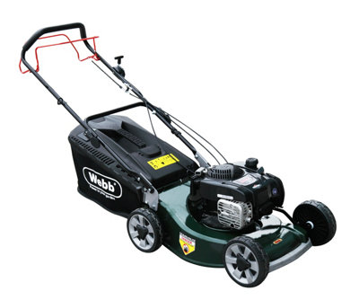 Webb Supreme WER19ALSP 48cm (19") Petrol Self Aluminium Deck  Propelled Rotary Lawnmower