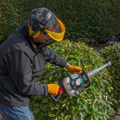 B&q hedge deals trimmer petrol