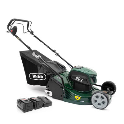 Self propelled rear discount roller lawn mower