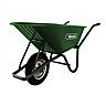 WEBB Wheelbarrow 90 Litre Poly Body With Puncture Proof Wheel 150kg Capacity