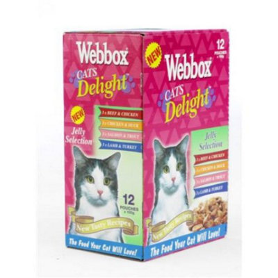 Webbox Cats Delight Pouches Jelly Selection 48 x 100g Price Comparisons | Compare The Build