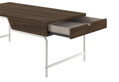 Webster 1 Drawer Coffee Table in Walnut Look