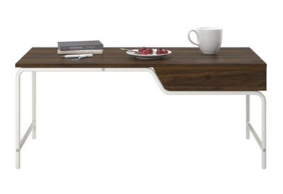 Webster 1 Drawer Coffee Table in Walnut Look