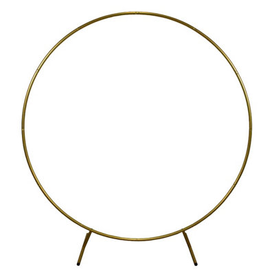 Wedding Moongate Arch 200cm - Gold