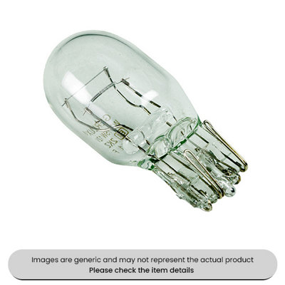 Wedge Base Bulb w3x16d, 12V, 21W Pack Qty 10