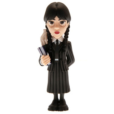 Wednesday MiniX Wednesday & Thing Collectable Figurine Black/Grey (One  Size)