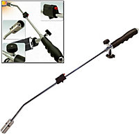 Weed Burner Blowtorch Garden Torch Weeds Killer Burner with Adjustable Flame Outdoor Moss Fungus Weed Wand