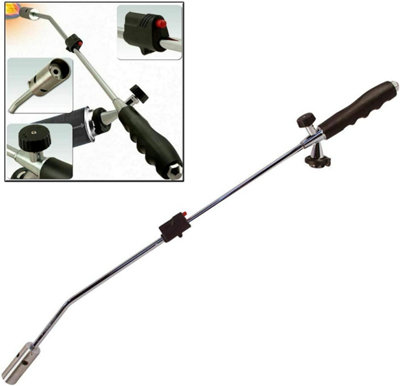 Weed Burner Blowtorch Garden Torch Weeds Killer Burner with Adjustable  Flame Outdoor Moss Fungus Weed Wand