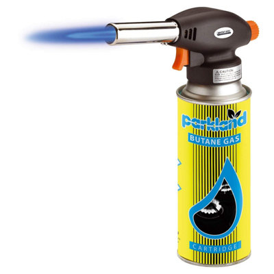Weed Burner Welding Gas Auto Ignition Soldering (Torch) - Ergonomic Design - Fits Easily Into The Hand