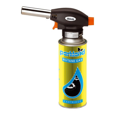 Weed Burner Welding Gas Auto Ignition Soldering (Torch) - Ergonomic Design - Fits Easily Into The Hand
