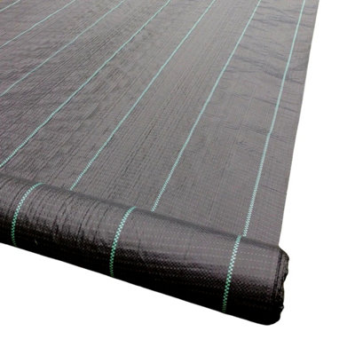 Weed Control Fabric - 2m x 50m (100m2) Heavy Duty - 100 GSM