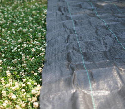 Weed Control Fabric Membrane Ground Cover Sheet Landscape Garden