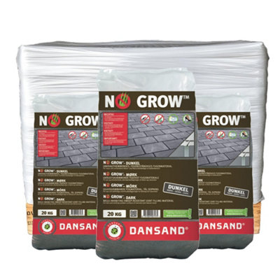 Weed Free Paving Sand Polymeric Weed Inhibitor Half Pallet x24 Bags Dark Paving Grout Dansand