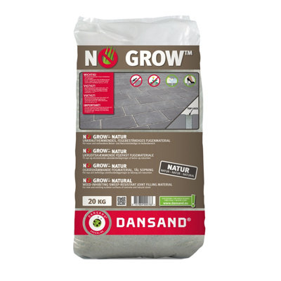 Weed Free Paving Sand Polymeric Weed Killer Inhibitor 20kg Natural Paving Grout Dansand