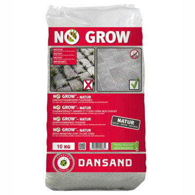 Weed Free Paving Sand Weed Inhibitor 10kg Natural Paving Grout Dansand