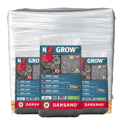 Weed Free Paving Sand Weed Inhibitor 20kg x48 Bags Grey Paving Grout ...