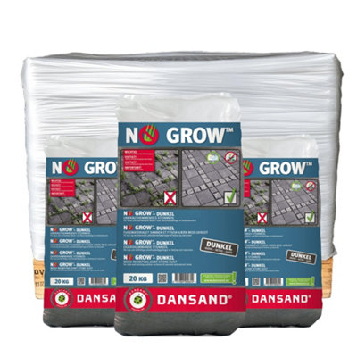 Weed Free Paving Sand Weed Inhibitor Half Pallet x24 Bags Grey Paving Grout Dansand