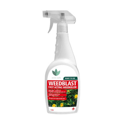 Weedblast Fast Acting Weedkiller 5 Litre with 1 Litre Spray