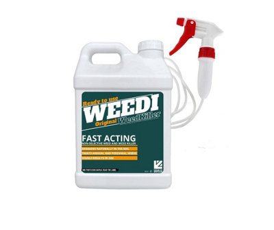 Weedi Original Eco Weed Killer NO Glyphosate Bio Fast Acting Biodegradable (5L)