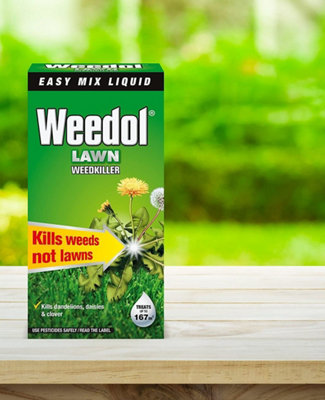 Weedol Lawn Weedkiller Concentrate 250ml Liquid Lawn Friendly