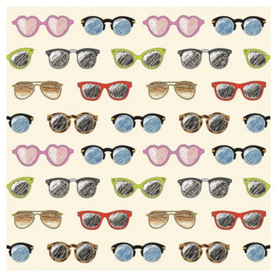 Weekender Paper Sungles Summer Napkins Multicoloured (One Size)