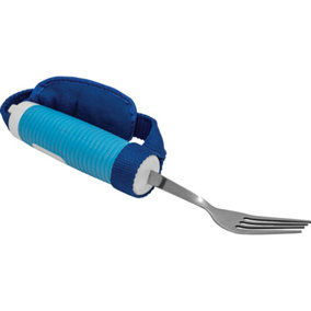 Weight Adjustable Bendable Fork with Strap - Dishwasher Safe - Easy Grip Handle