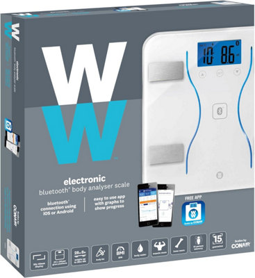 Weight Watchers Bluetooth Ready Smart Body Analyser Scale 8922U - 4