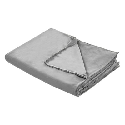 Weighted Blanket Cover 100 x 150 cm Grey RHEA