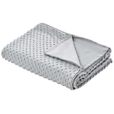 Weighted Blanket Cover 120 x 180 cm Grey CALLISTO