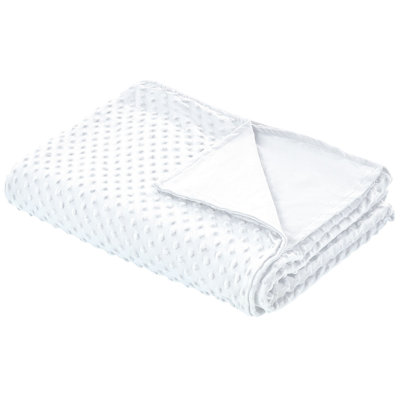 Weighted Blanket Cover 135 x 200 cm White CALLISTO