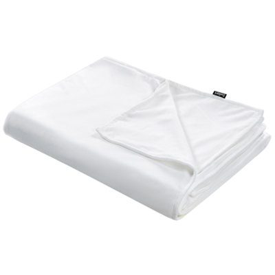 Weighted Blanket Cover 150 x 200 cm White RHEA