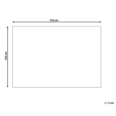 Weighted Blanket Cover CALLISTO 100 x 150 cm White