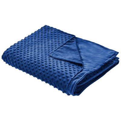 Weighted Blanket Cover CALLISTO 120 x 180 cm Navy Blue