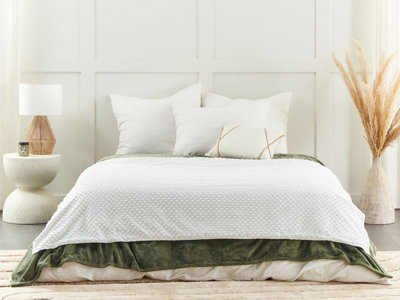 Weighted Blanket Cover CALLISTO 120 x 180 cm White