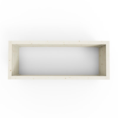 Weka Raised Bed 198cm x 72cm - Natural Finish