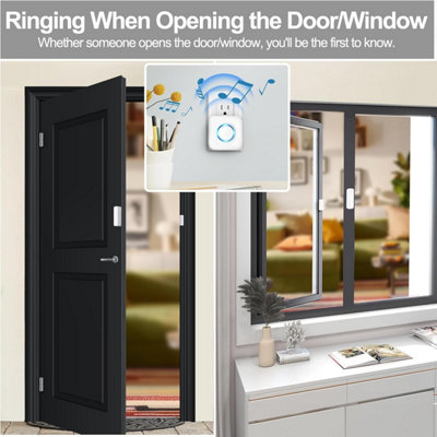 Welcome door sensor store door voice reminder alarm supermarket split 