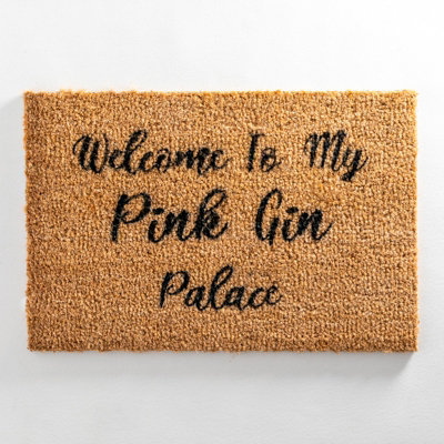 Welcome To My Pink Palace Doormat
