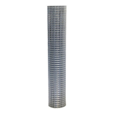 Welded Wire Mesh 1"x1" Galvanised Fence (600mm x 30m) Rabbit Hutch Chicken Run Coop Pet