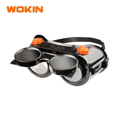 Welding Goggles UV & IR Protection, Adjustable Fit, Anti-Fog Lens Eye Safety