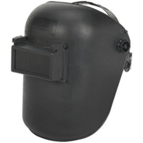 Welding Head Shield - Adjustable Headband - Shade 10 - Front Flip Up Lens