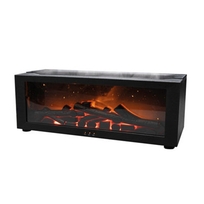 Well Being Mystical Flame Diffuser - LED Magic With Remote Control