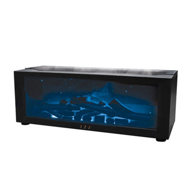 Well Being Mystical Flame Diffuser - LED Magic With Remote Control