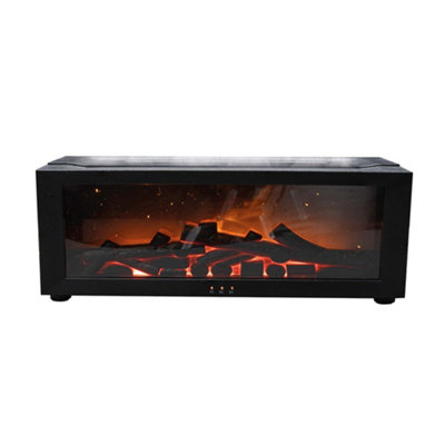 Well Being Mystical Flame Diffuser - LED Magic With Remote Control