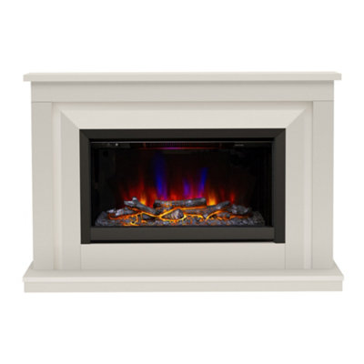 Wellbank Cashmere Timber Electric Fireplace